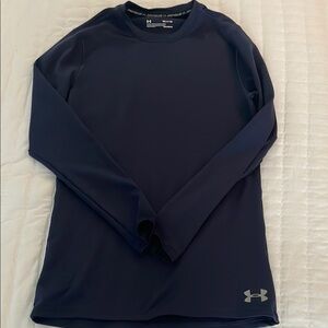 AdSM Under Armour Navy Long Sleeve Shirt COLDGEAR